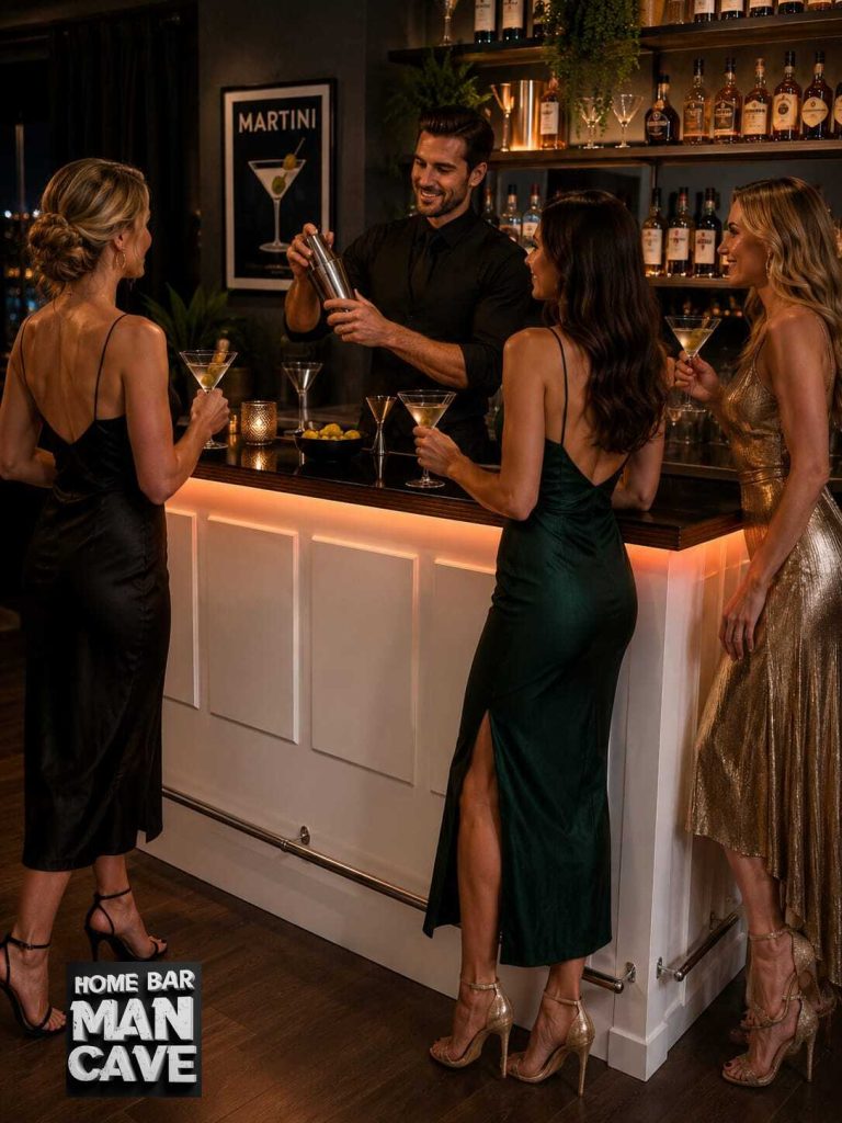 Girls in the bar